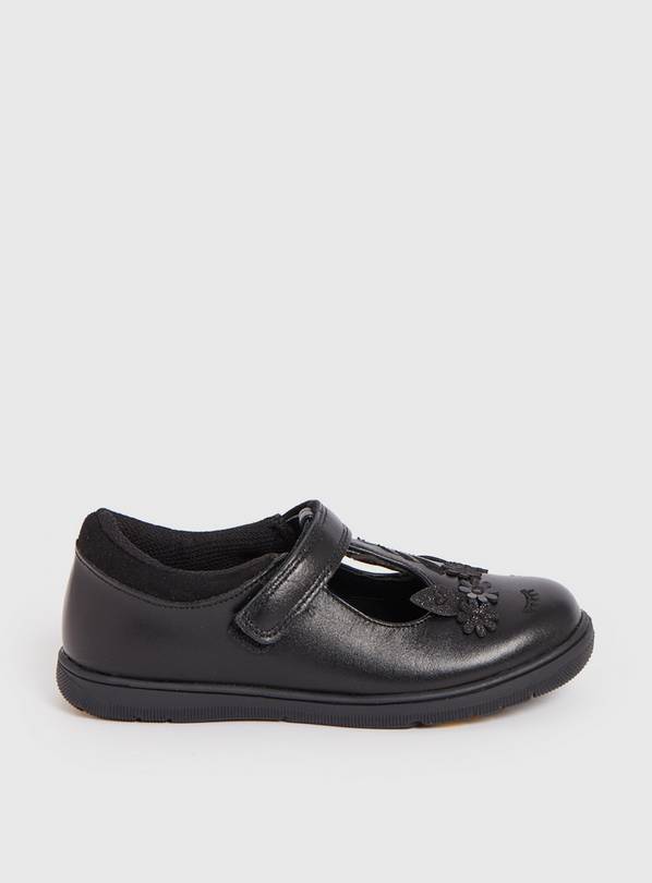 Black Magic Feet Unicorn T Bar Shoes - 12 Infant