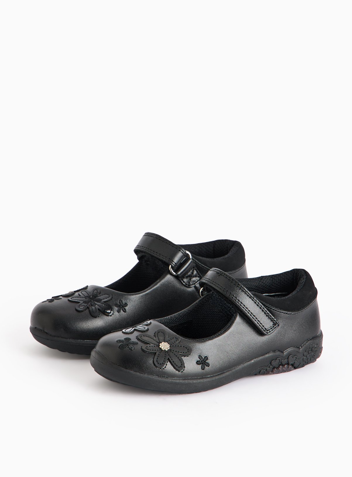 Black Black Floral Mary Jane Shoes - Tu by Sainsbury's