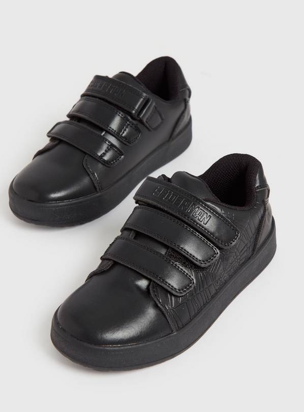 Infant black velcro trainers online