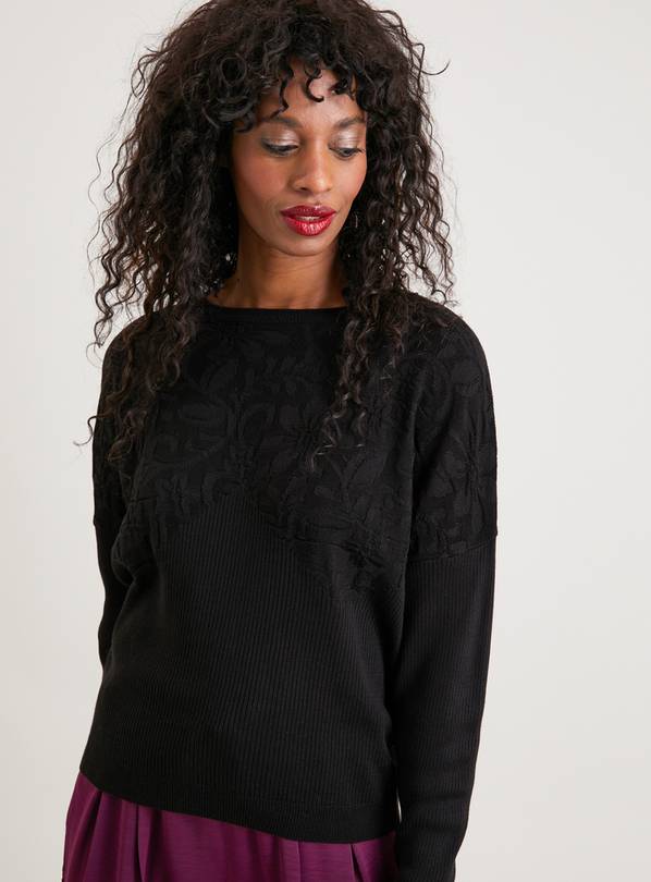 Buy Black Cable Knit Jumper 20, Jumpers