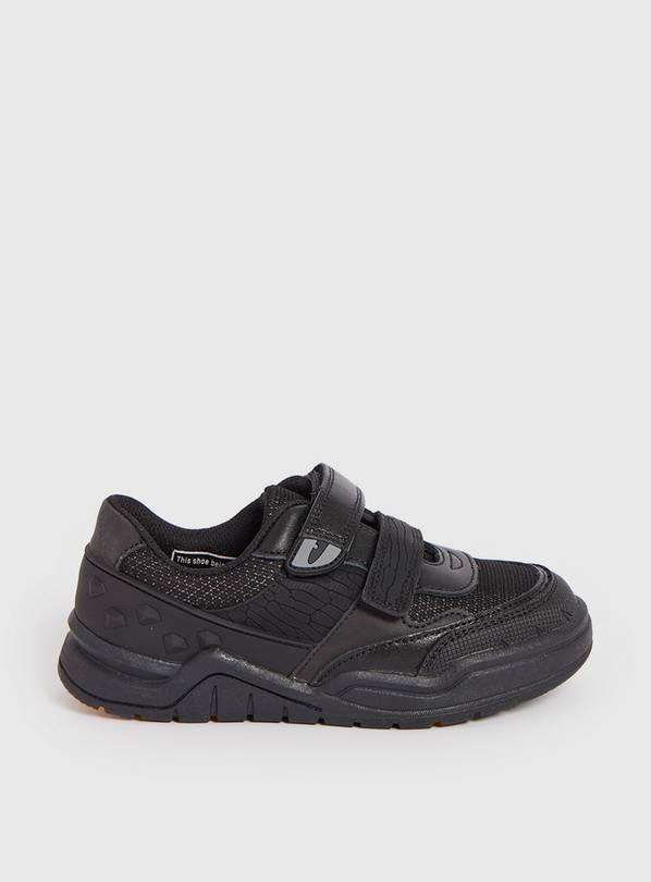 Infant black velcro on sale trainers