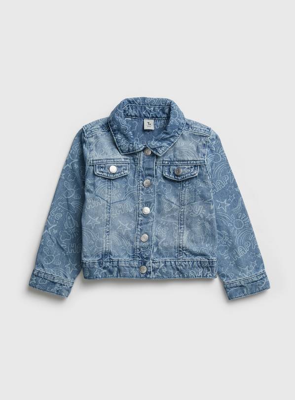 Buy Denim Doodle Jacket - 3-4 Years 