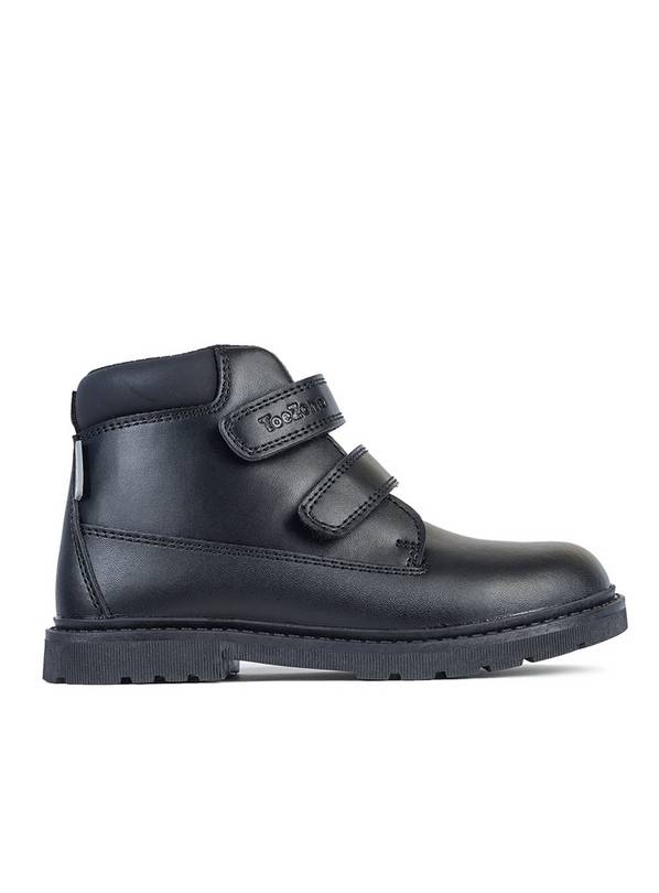 Buy ToeZone Black Twin Strap Ankle Boots 11 Infant Boots and