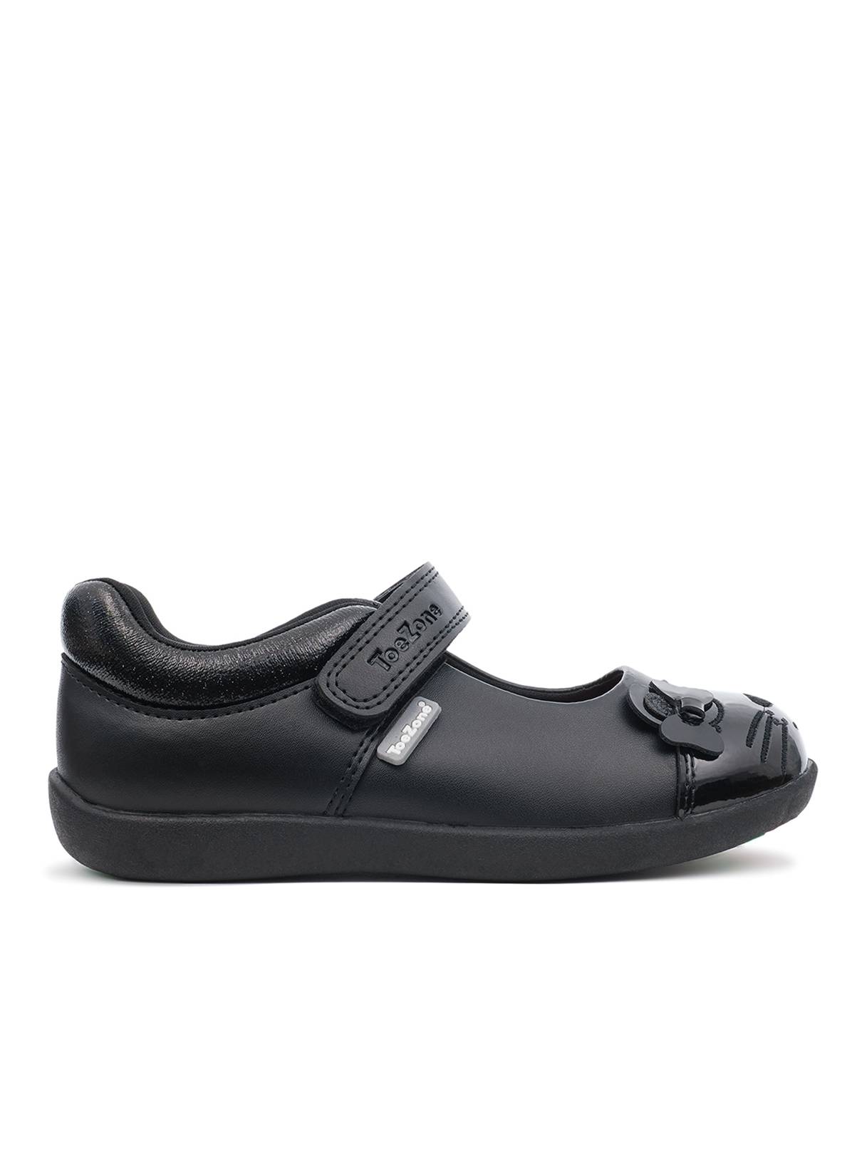ToeZone® Black Cat Toe Shoes  1 - Image 2