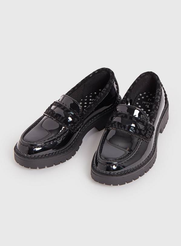 Infant black store loafers