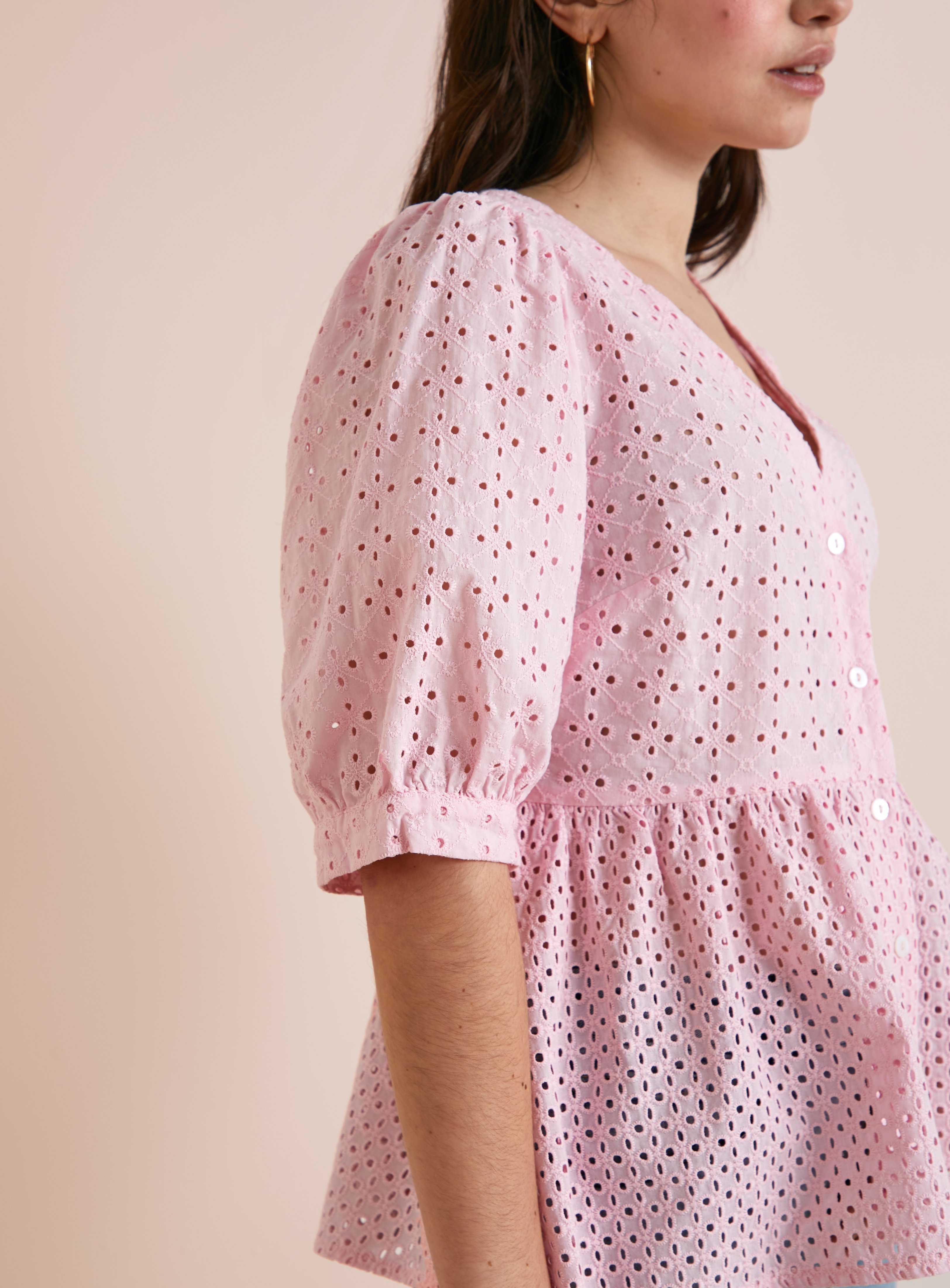Everbelle Patched Broderie Top 12 - Image 3 thumbnail