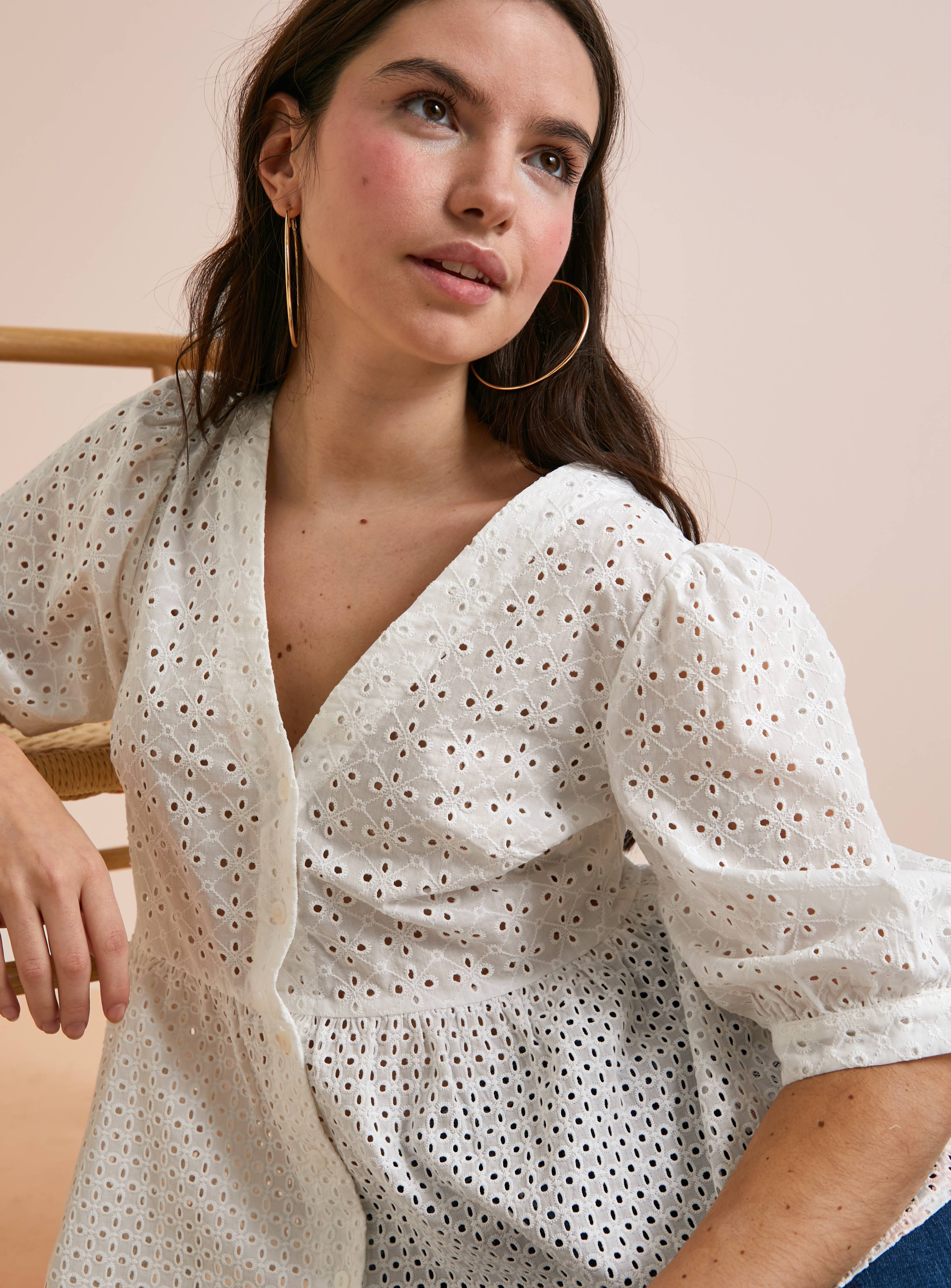 Everbelle Patched Broderie Top 12 - Image 2