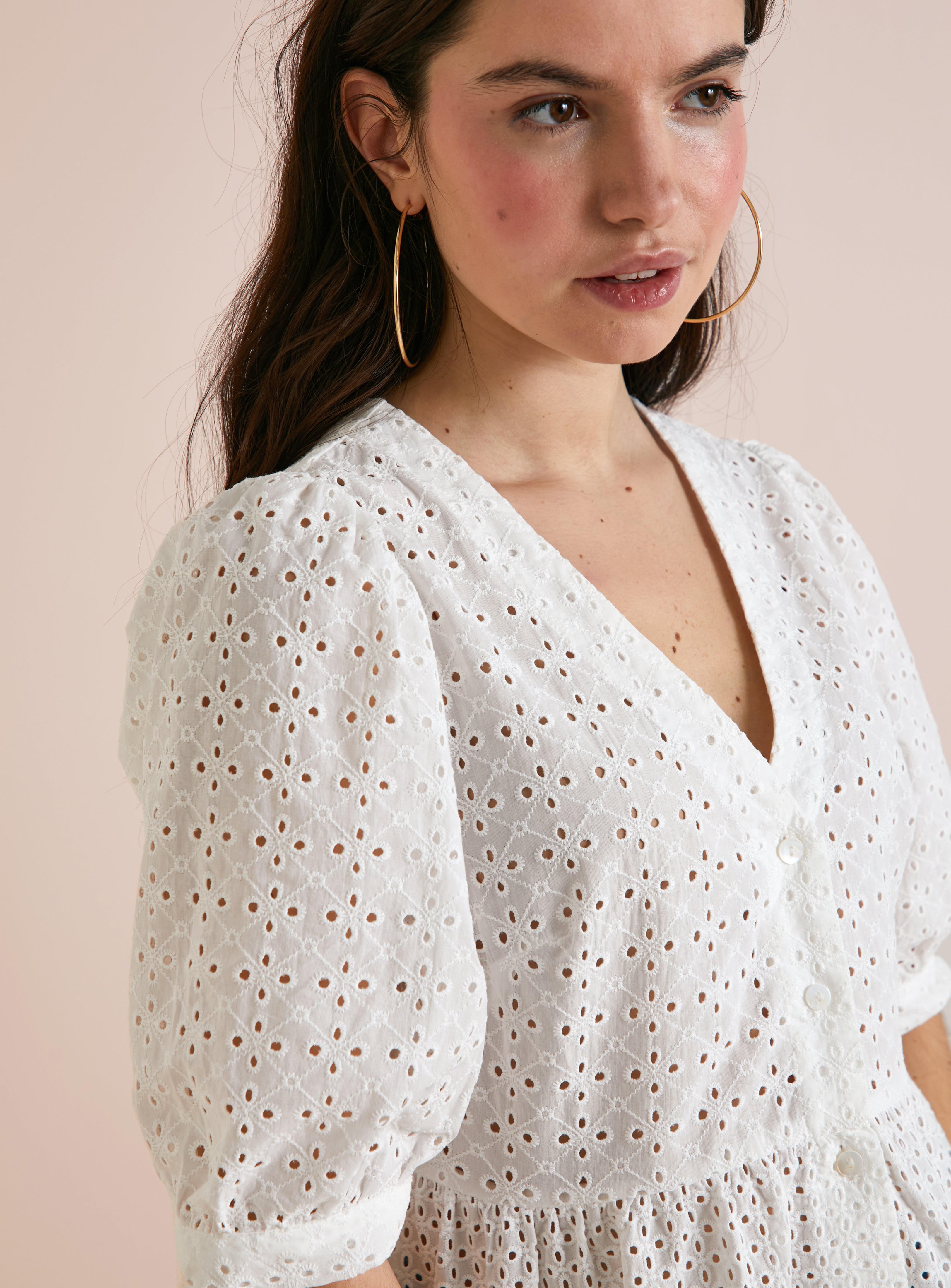 Everbelle Patched Broderie Top 12 - Image 3 thumbnail