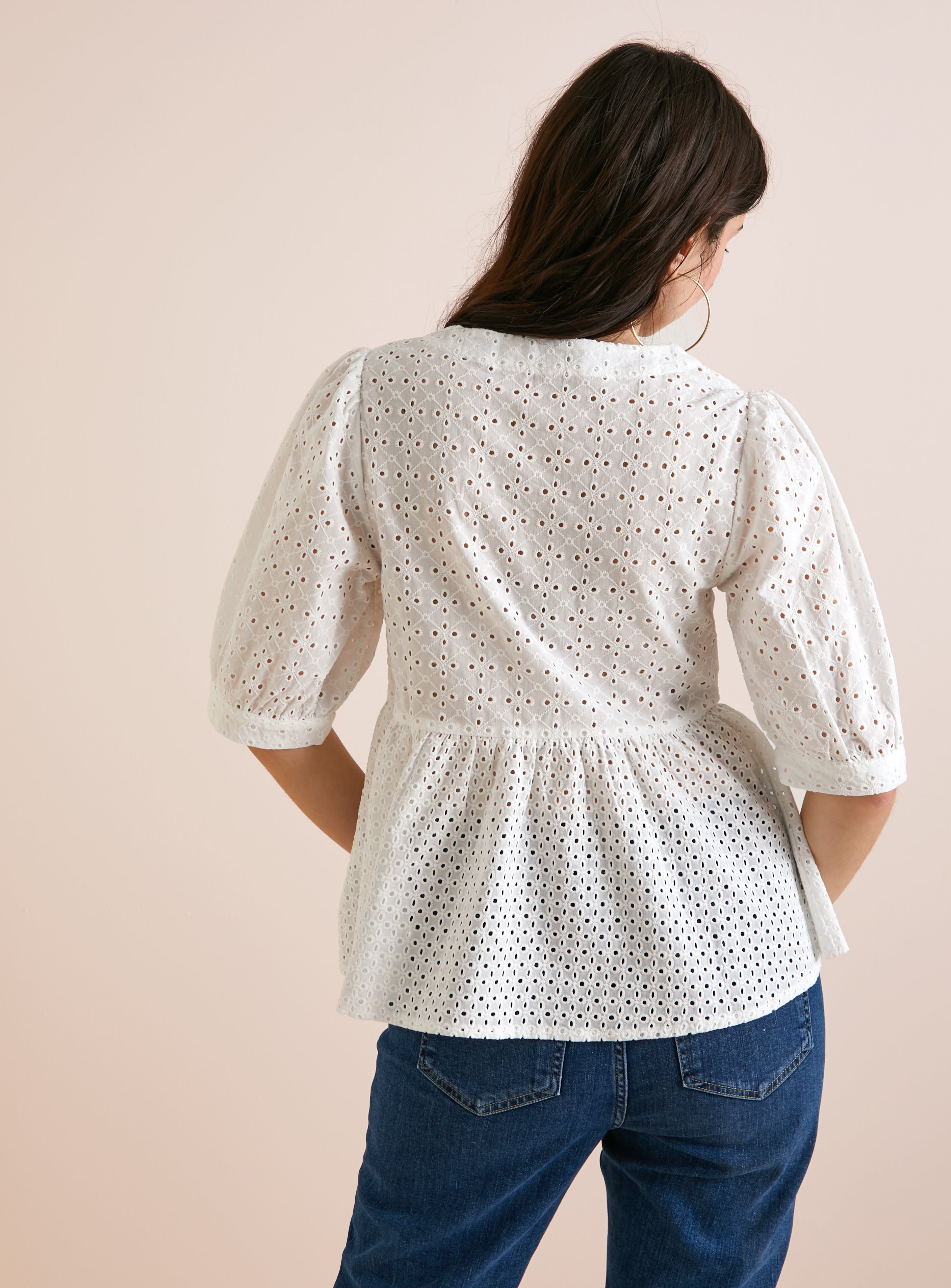 Everbelle Patched Broderie Top 12 - Image 4 thumbnail