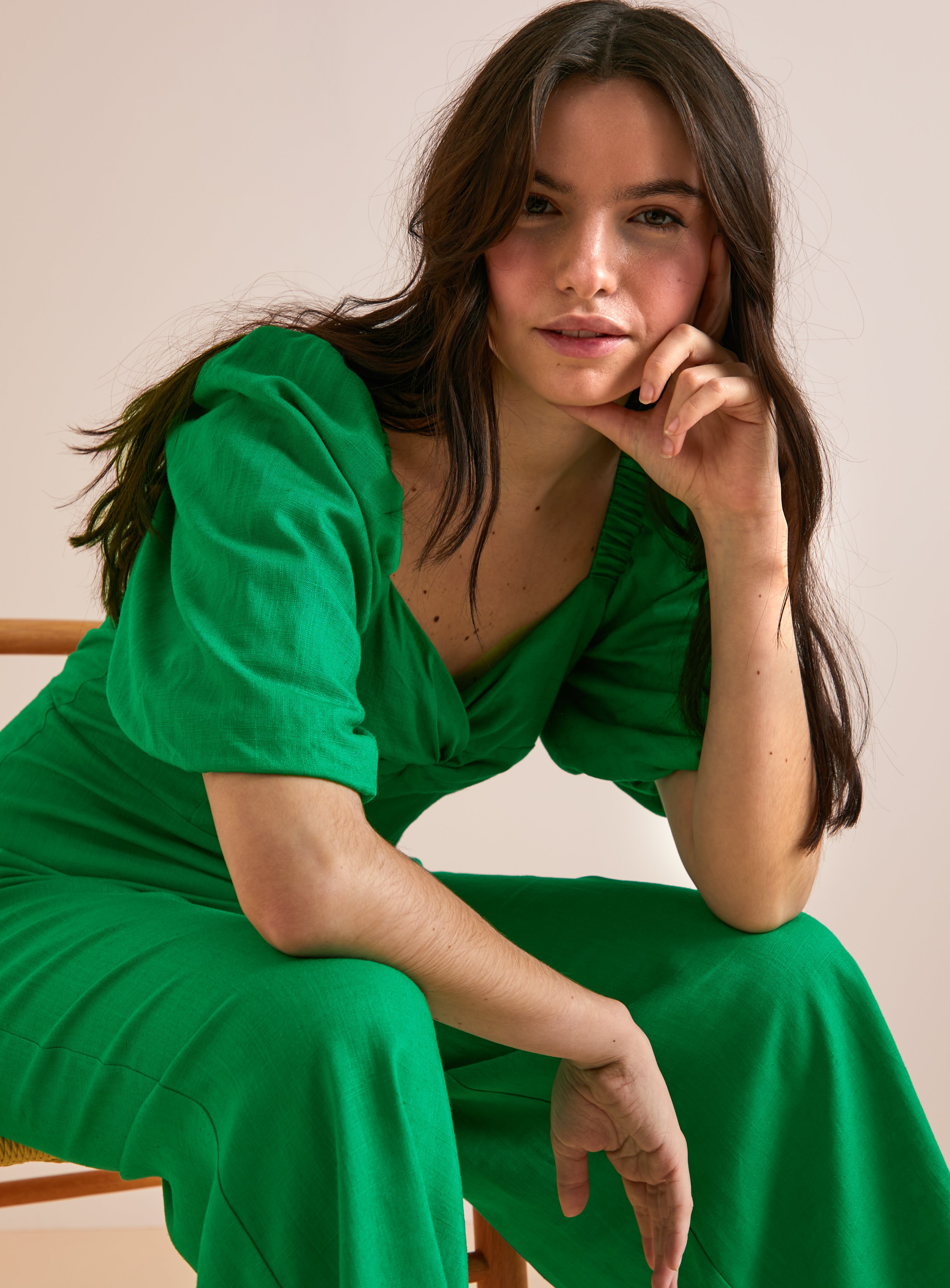 Everbelle Cross Hatch Jumpsuit 16 - Image 2 thumbnail