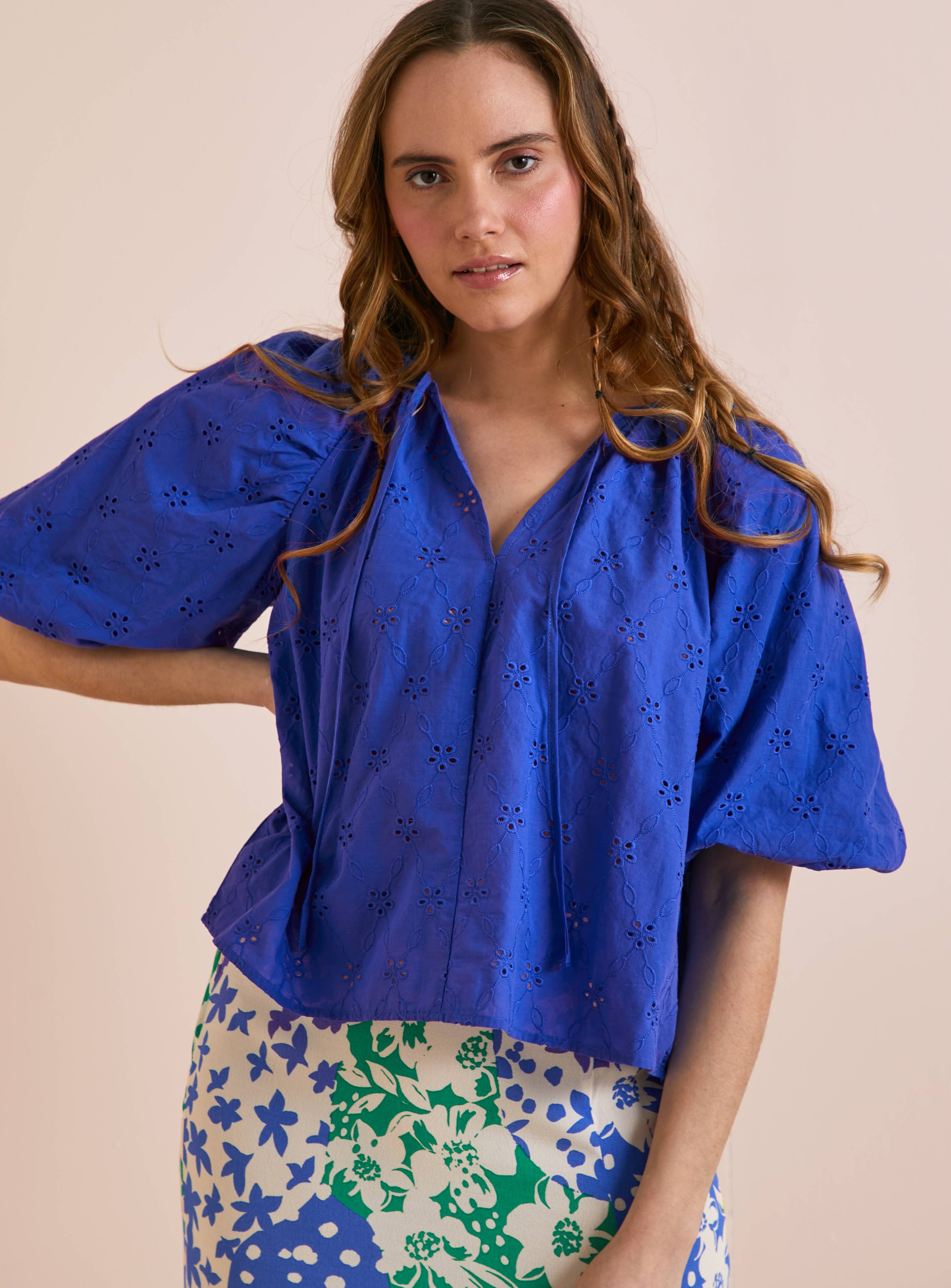 Everbelle Relaxed Broderie Blouse 12 - Image 2