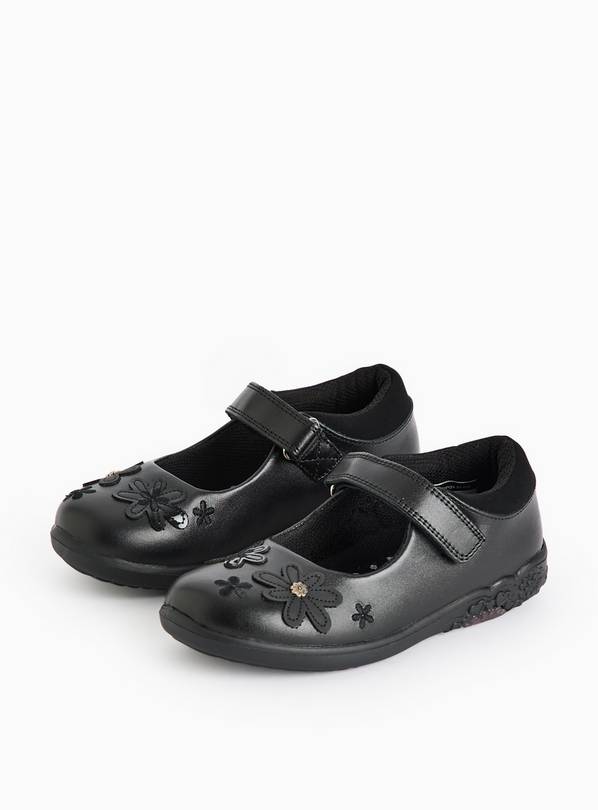 Black mary jane discount shoes wide fit