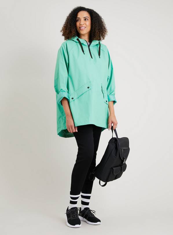 Buy Green Overhead Rubber Raincoat S Raincoats Argos