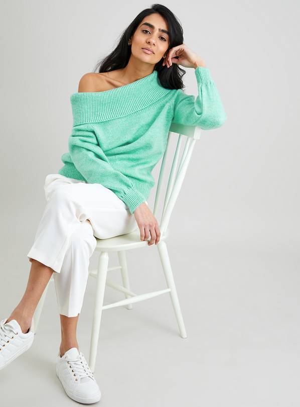 Buy Turquoise Bardot Jumper 18 Jumpers Argos