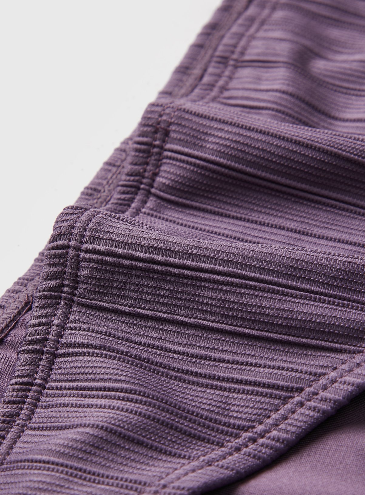 Purple Textured Ribbed Classic Bikini Bottoms 22 - Image 4 thumbnail