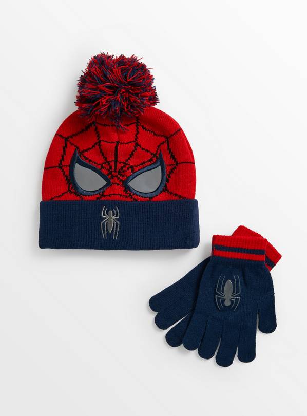 SPIDERMAN Hat & Glove Set 6-9 years
