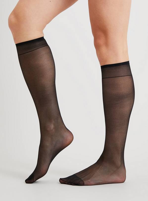 Black knee outlet tights