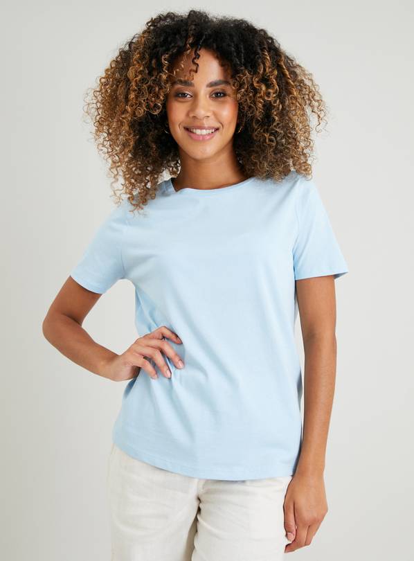 Light blue t shirt sale