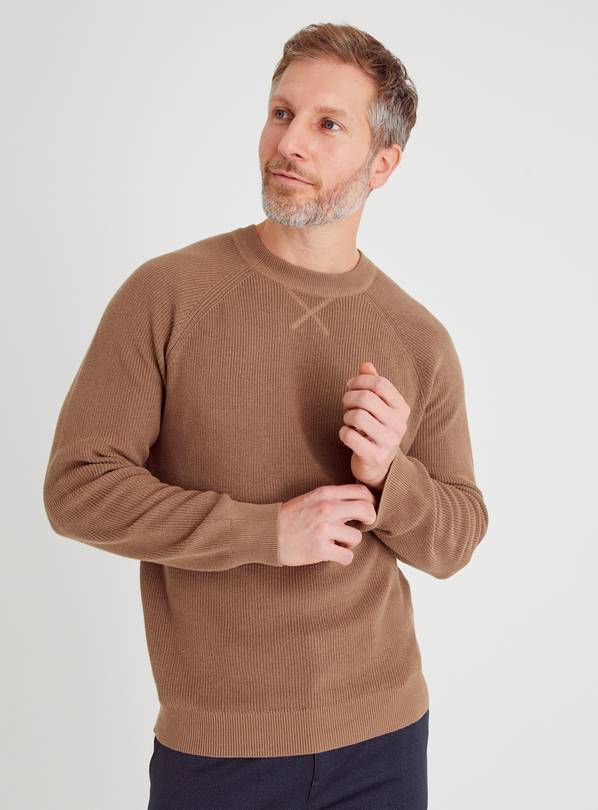 Mens hot sale tan jumper