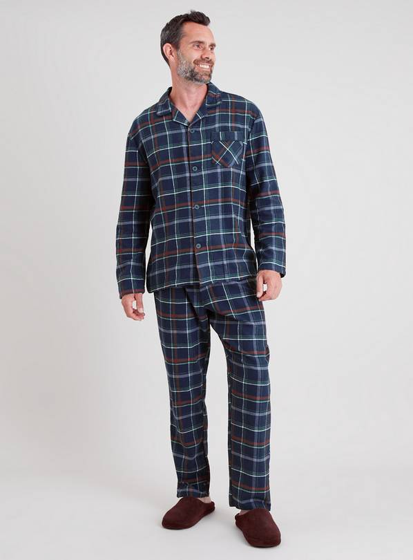 Buy Blue Check Traditional Pyjamas XXL Pyjamas Tu