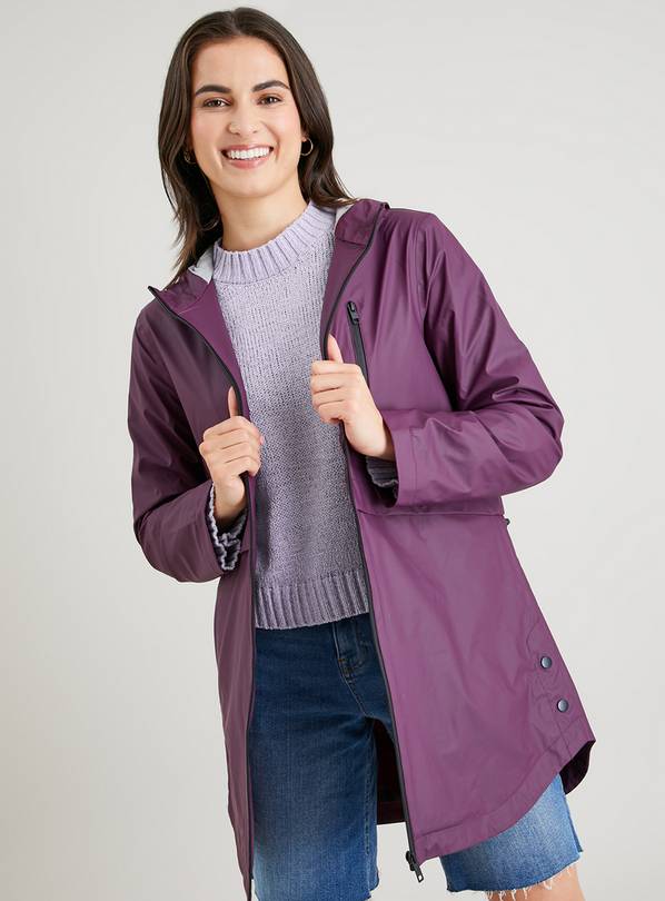 Rubber raincoats women's outlet long