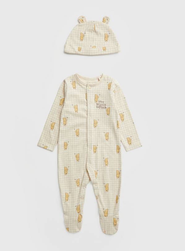 Winnie the hot sale pooh baby sleepsuit