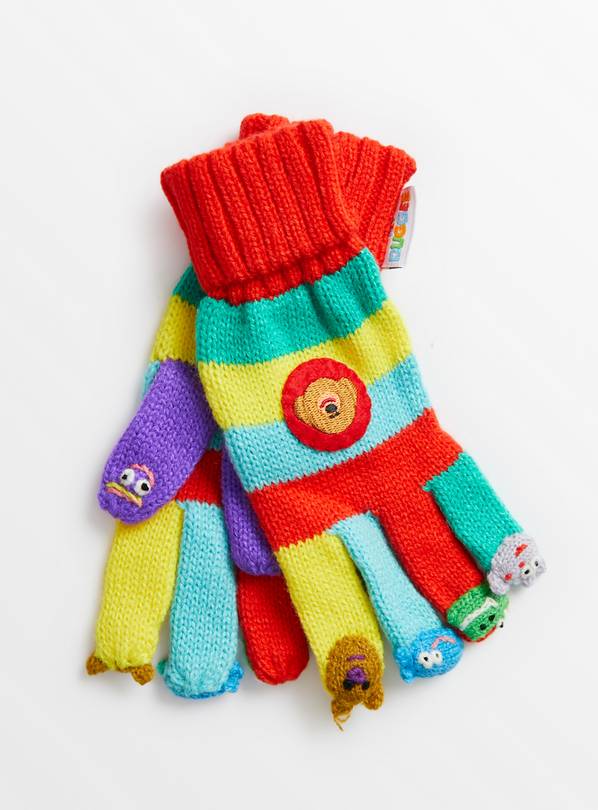 Buy Hey Duggee Rainbow Stripe Gloves 6-9 years | Accessories | Argos