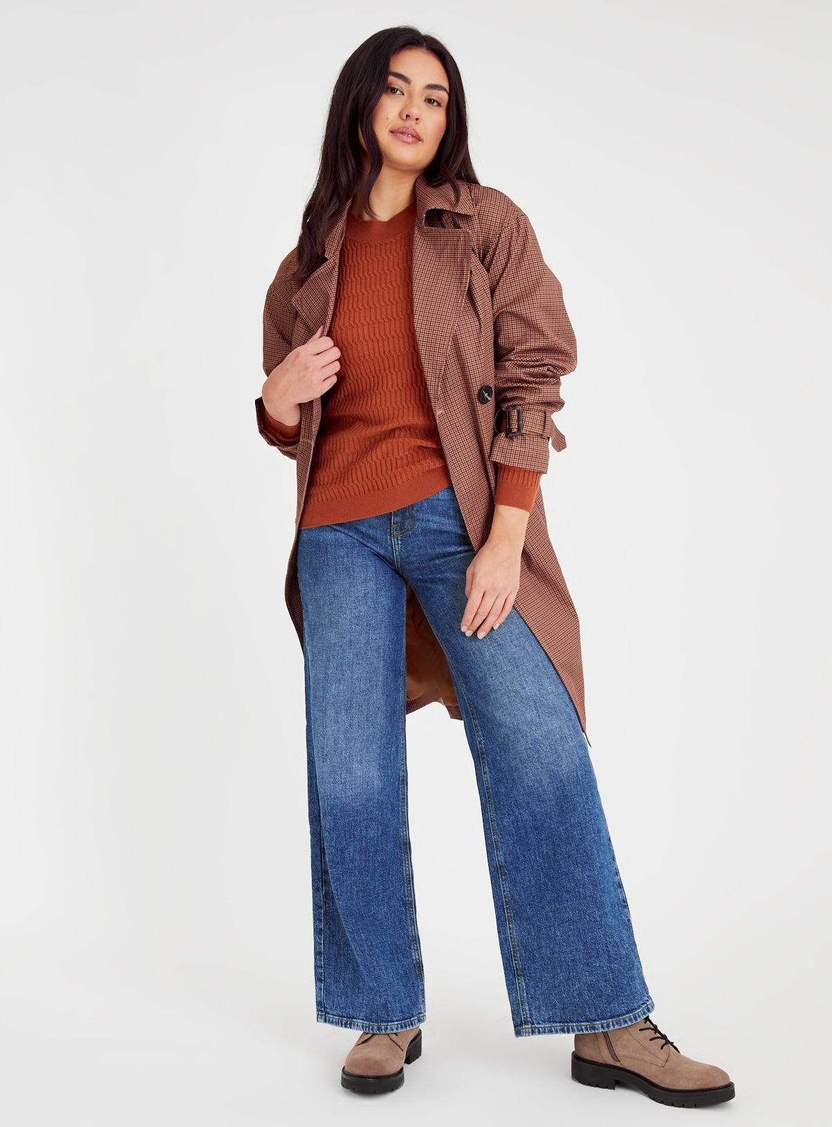 Ginger Mini Cable Knit Soft Touch Jumper 16 - Image 2 thumbnail