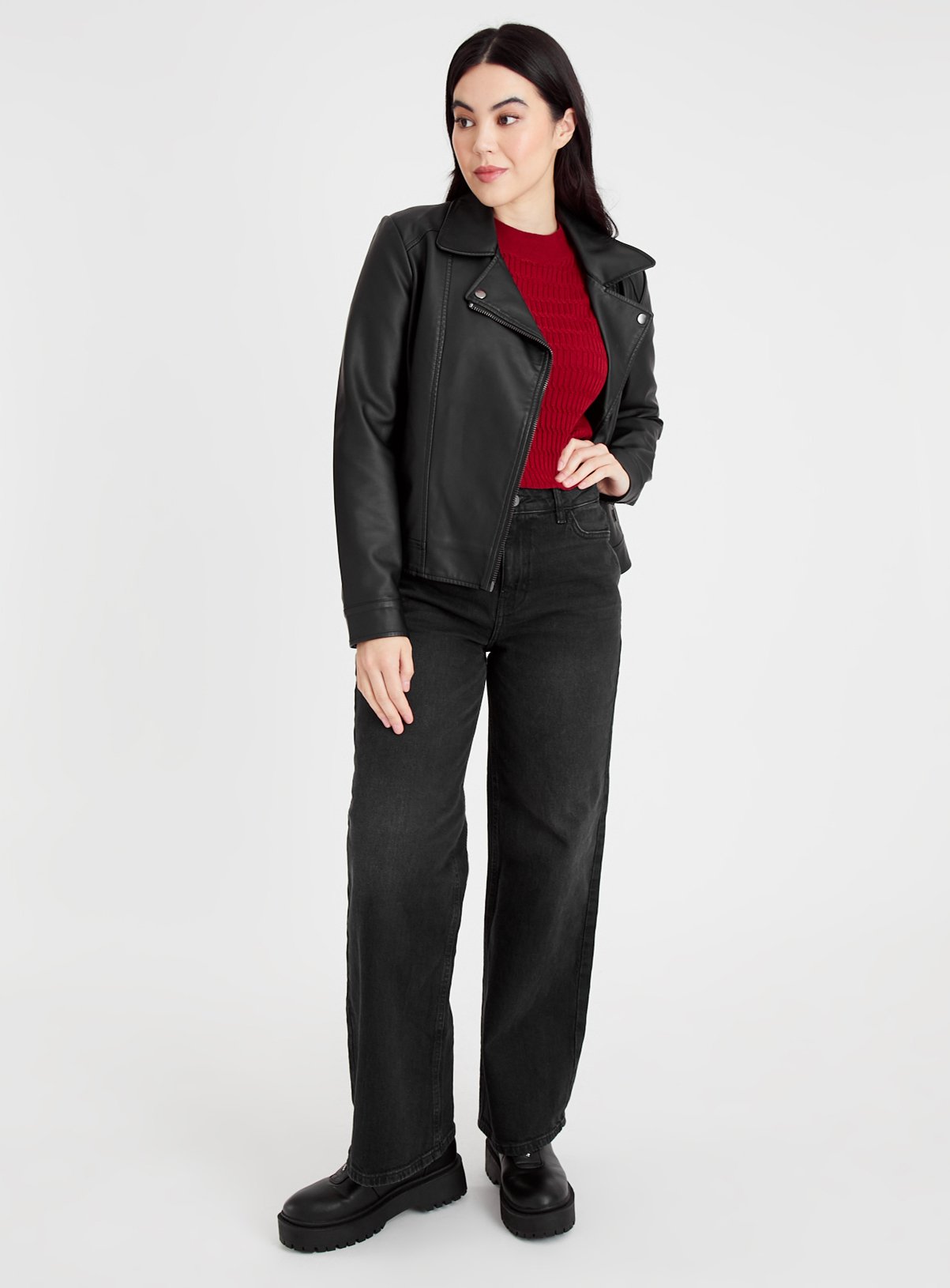 Red Mini Cable Knit Soft Touch Jumper 8 - Image 2 thumbnail