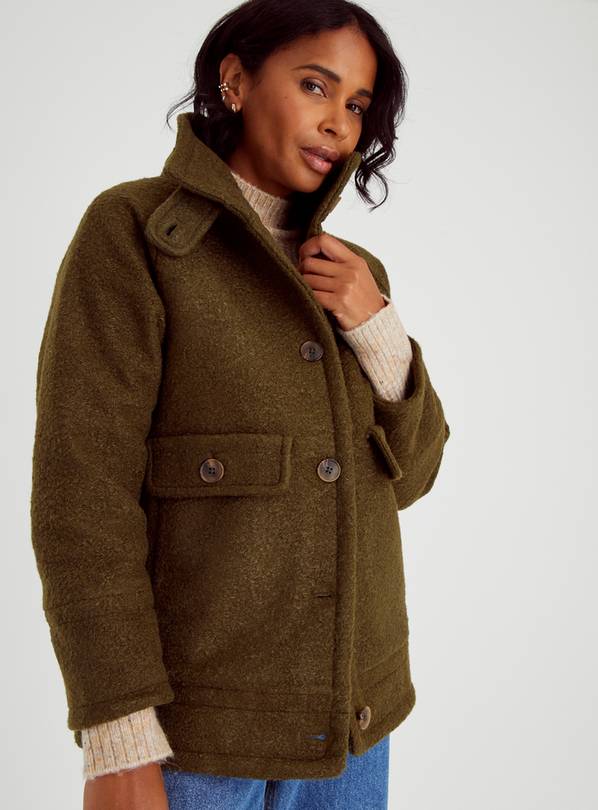 Funnel hot sale coat womens