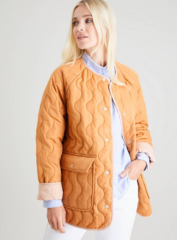 Buy Neutral Reversible Quilted Jacket 10 | Jackets | Argos