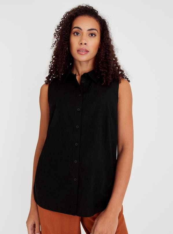 Black Sleeveless Shirt 14