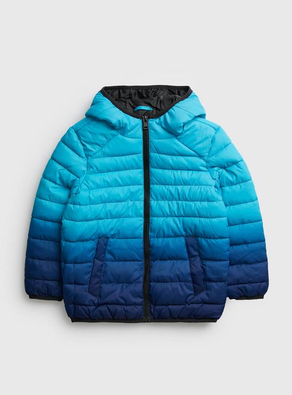 Buy Blue Ombre Puffer Jacket 3-4 Years | Coats and jackets | Argos