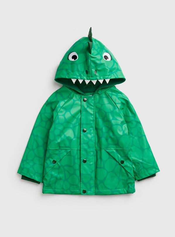 Buy Green Dinosaur Rain Mac 1 1.5 years Coats and jackets Tu