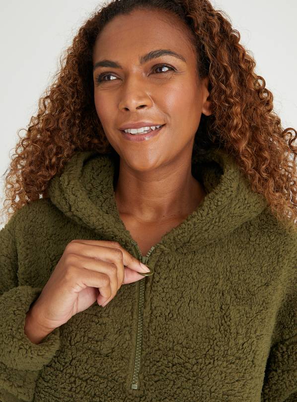 Womens clearance borg jumper