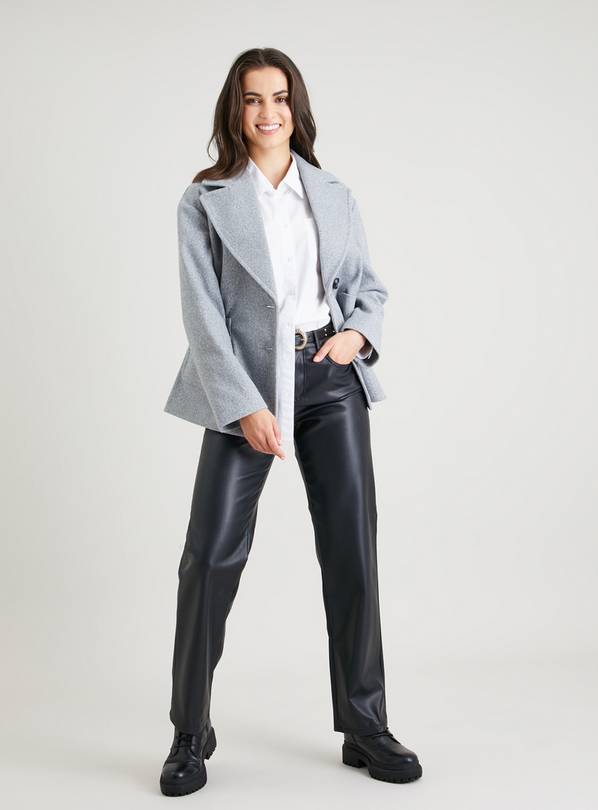 Smart grey coat on sale womens