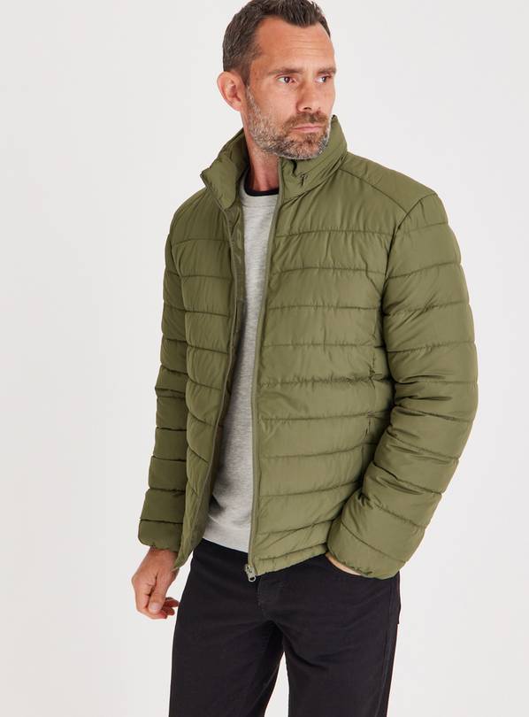 Buy Khaki Padded Jacket XXL | Coats and jackets | Argos