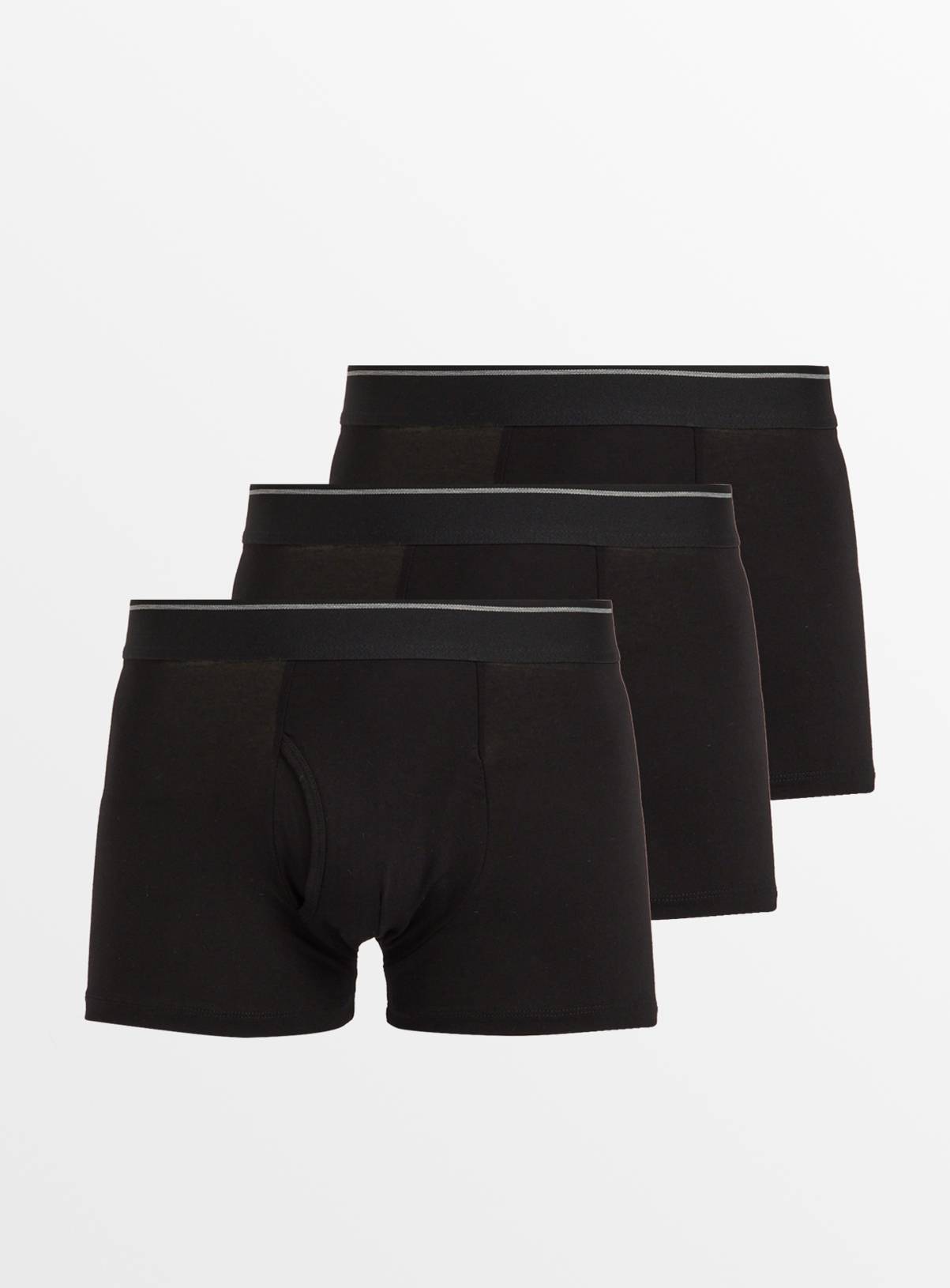 Black Trunks 3 Pack L - Image 1