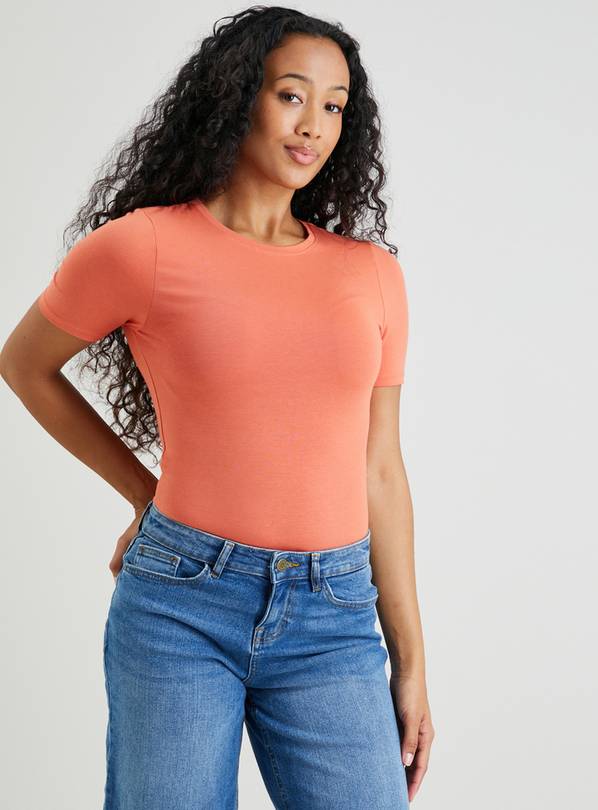 Red Short Sleeve Bodysuit 22