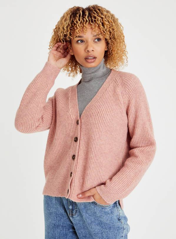 Buy Oatmeal Ribbed Merino Wool Cardigan 24, Cardigans