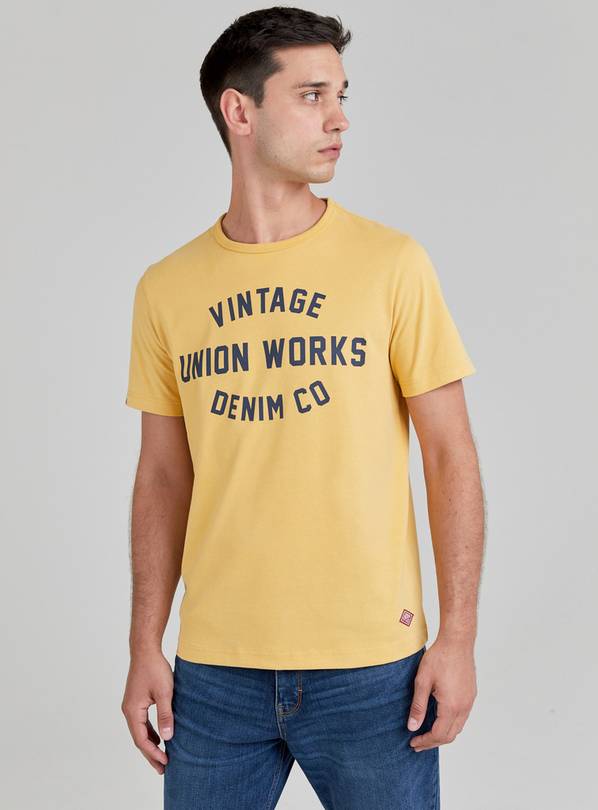 Buy Yellow Vintage Slogan Tshirt XXXL Trousers Argos
