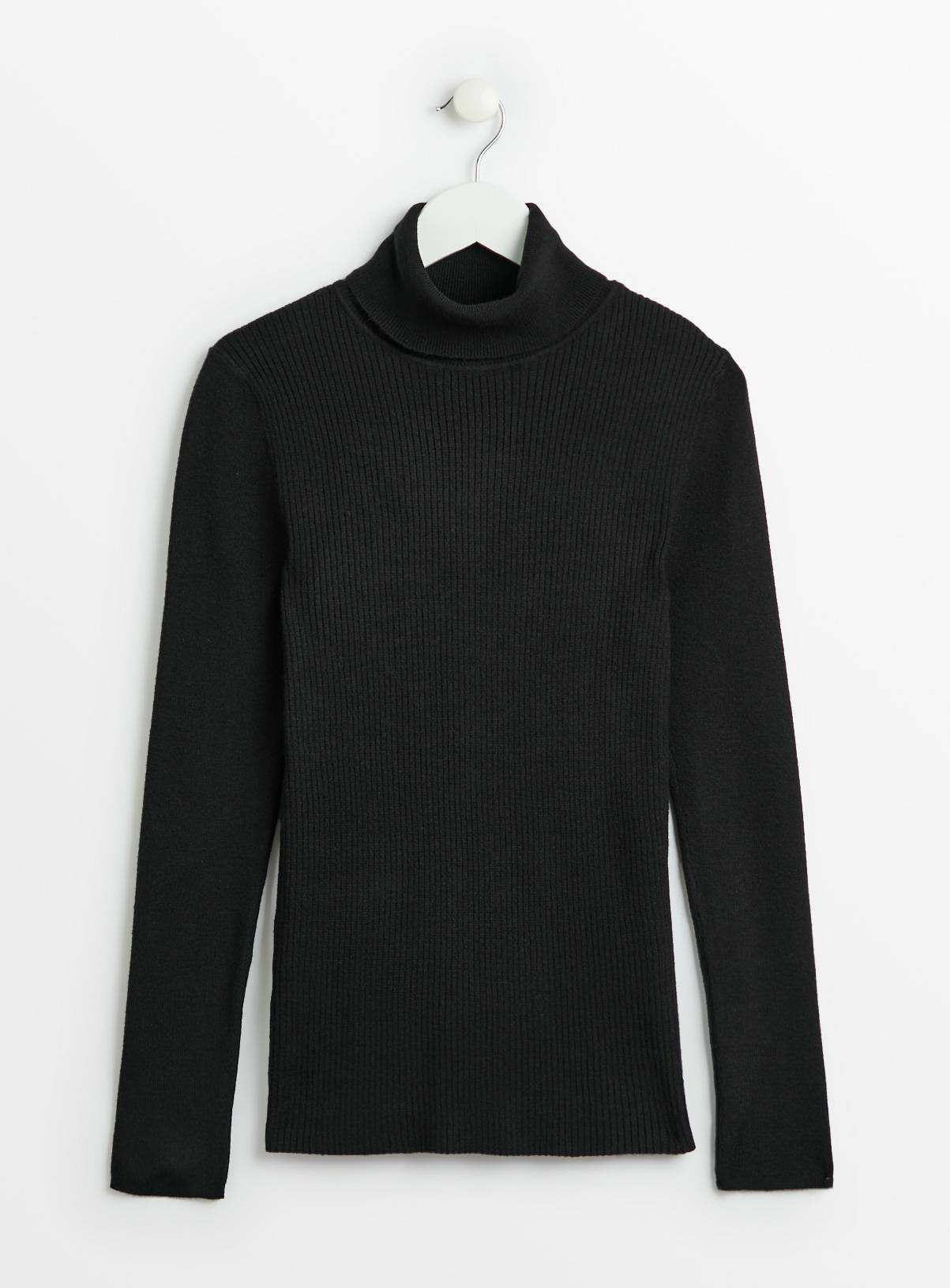 Black Roll Neck Jumper  18 - Image 3