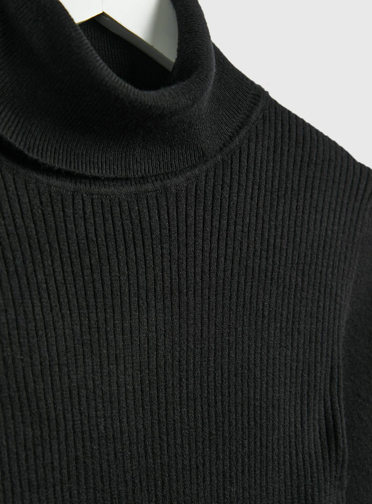 Black Roll Neck Jumper  18 - Image 4