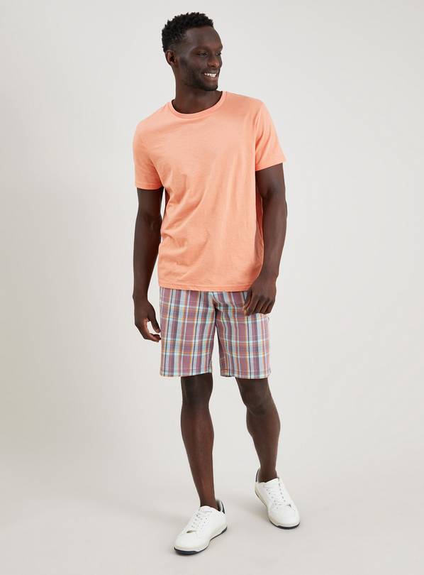 Buy Pastel Check Shorts - 32 | Shorts | Tu