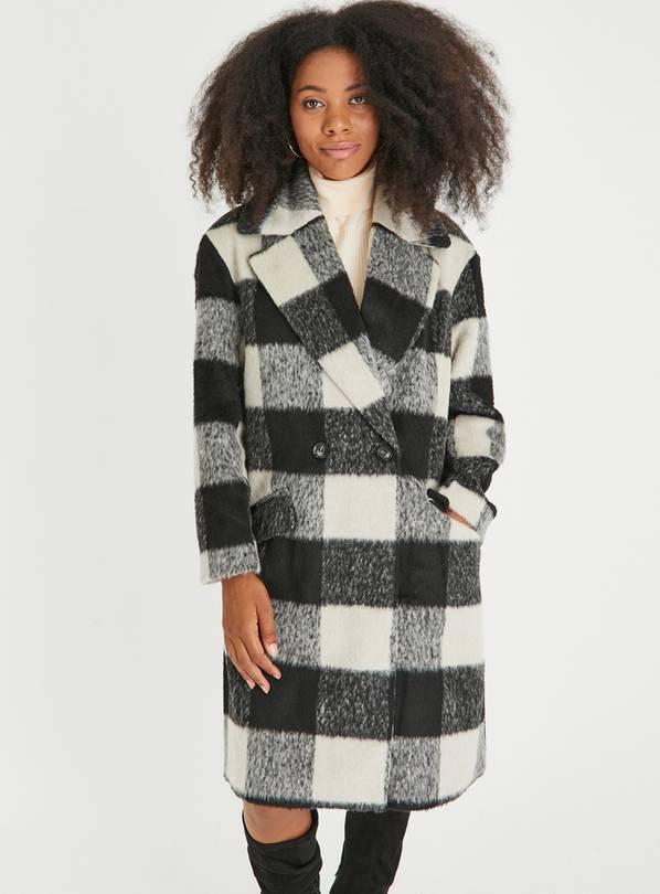 Checkered coat sales