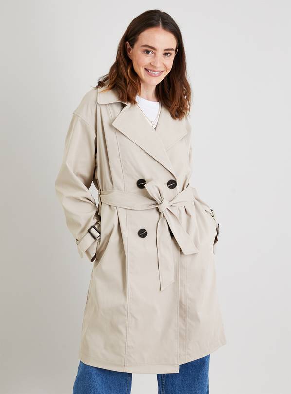 Buy Beige Trench Coat 18 | Jackets | Argos