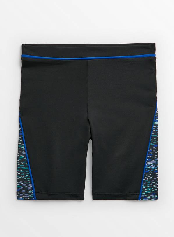 Black Long Swim Shorts 10 years