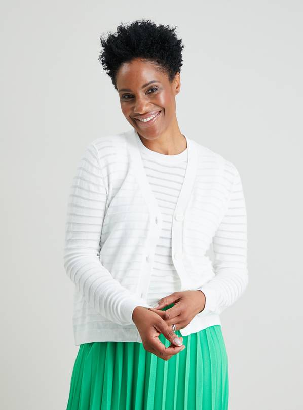 Old navy striped on sale cardigan