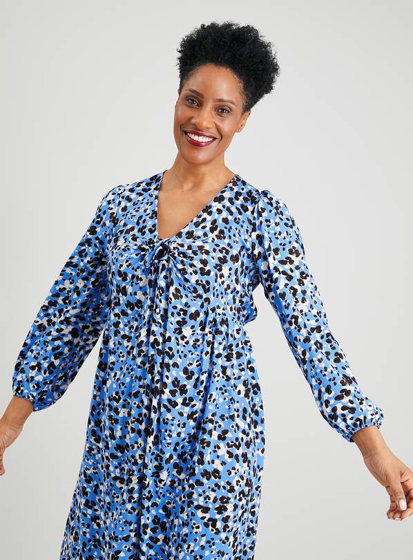 Workwear store wrap dress