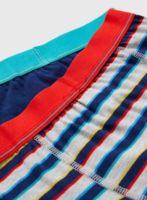 Buy Bright Plain & Stripe Trunks 5 Pack 5-6 years, Underwear and socks